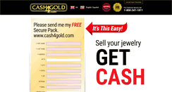 Desktop Screenshot of cash4gold.com